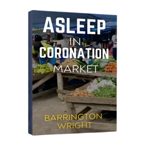 Asleep in Coronation Market – A Novel of Resilience and Survival by Barrington Wright